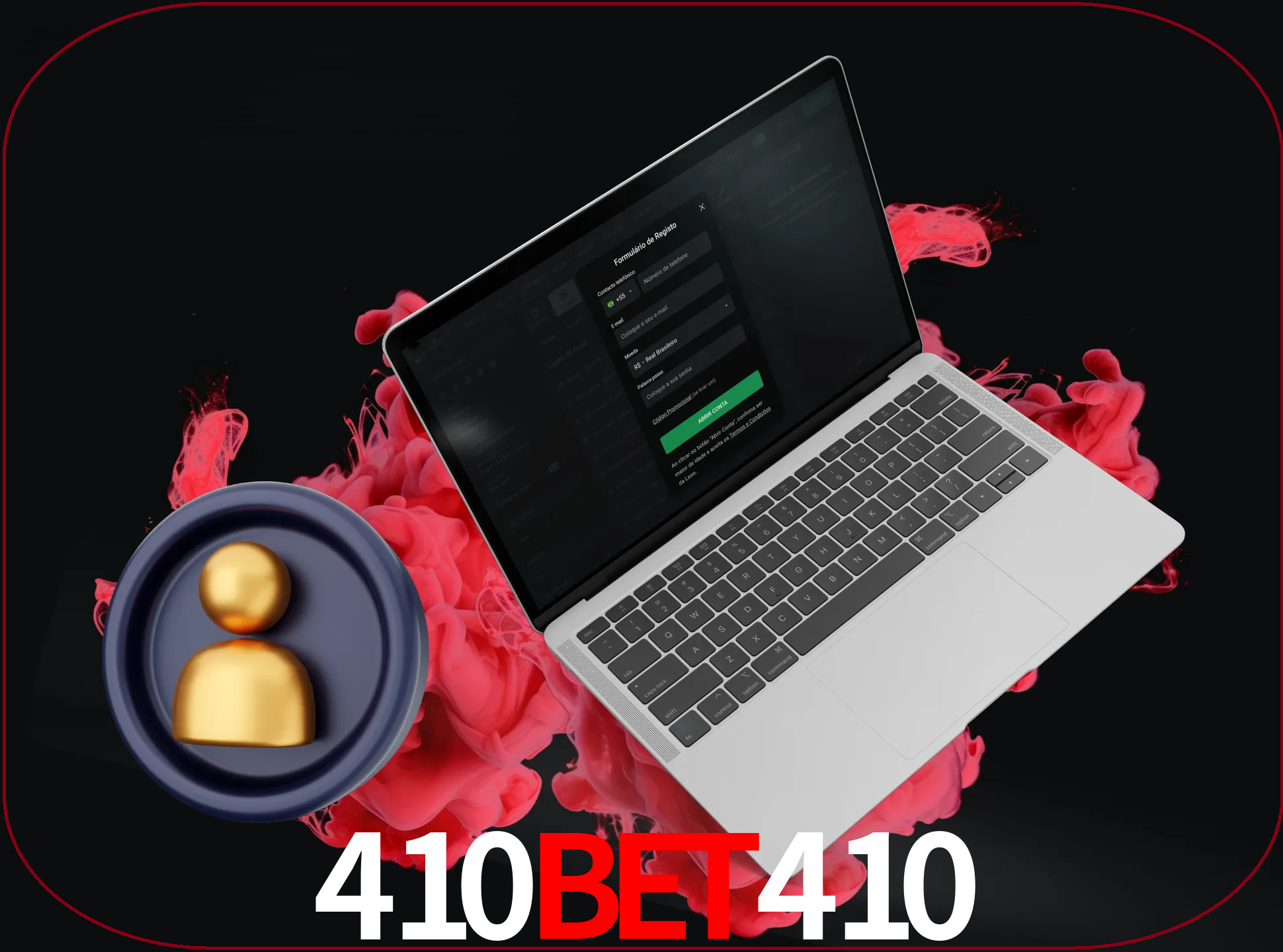 No cabeçalho do site 410BET410, clique no botão que o levará a um formulário especial onde terá de introduzir as suas informações actuais.